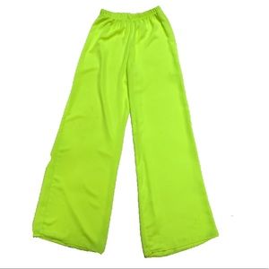 Neon wide leg Pants